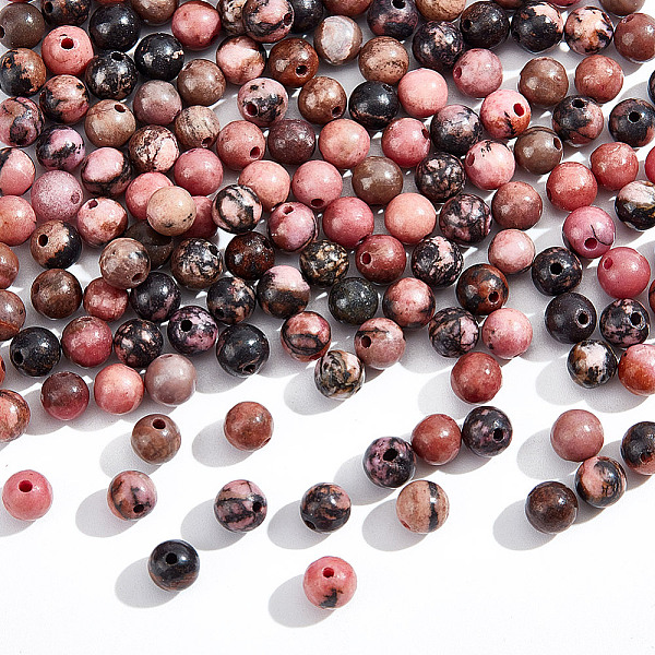 PandaHall Natural Rhodonite Beads Strands, Round, 4mm, Hole: 0.8mm, about 96pcs/strand, 14.9 inch~15.1 inch, about 3 Strands/box Rhodonite...
PandaHall Natural Rhodonite Beads Strands, Round, 4mm, Hole: 0.8mm, about 96pcs/strand, 14.9 inch~15.1 inch, about 3 Strands/box Rhodonite...