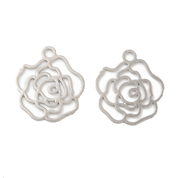 PandaHall Long-Lasting Plated Brass Filigree Pendants, Flower Charm, Platinum, 12x10.5x0.3mm, Hole: 1.2mm Brass Flower
PandaHall Long-Lasting Plated Brass Filigree Pendants, Flower Charm, Platinum, 12x10.5x0.3mm, Hole: 1.2mm Brass Flower