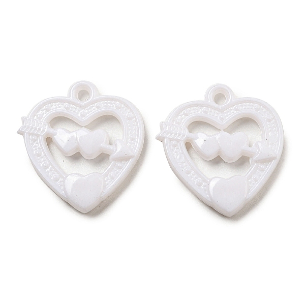 PandaHall Valentine's Day Opaque Acrylic Pendants, Heart Charms, White, 27x25x4mm, Hole: 2mm, about 427pcs/500g. Acrylic Heart White
PandaHall Valentine's Day Opaque Acrylic Pendants, Heart Charms, White, 27x25x4mm, Hole: 2mm, about 427pcs/500g. Acrylic Heart White