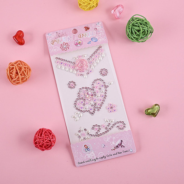 PandaHall Self Adhesive Mobile Phone Stickers, Acrylic Rhinestone Stickers, Rectangle with Heart Pattern, Pink, 18.7x8cm Acrylic Rectangle...
PandaHall Self Adhesive Mobile Phone Stickers, Acrylic Rhinestone Stickers, Rectangle with Heart Pattern, Pink, 18.7x8cm Acrylic Rectangle...