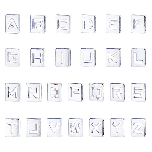 PandaHall Zinc Alloy Slide Charms, with Letter Pattern, Rectangle, Cadmium Free & Lead Free, Alphabet, Letter A~Z, Platinum, 10x8x4mm, Hole...
PandaHall Zinc Alloy Slide Charms, with Letter Pattern, Rectangle, Cadmium Free & Lead Free, Alphabet, Letter A~Z, Platinum, 10x8x4mm, Hole...