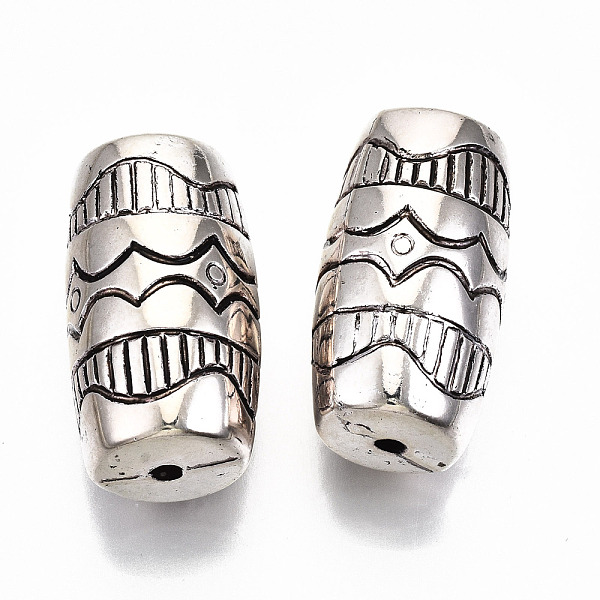 PandaHall CCB Plastic Beads, Column, Antique Silver, 29.5x16.5x15.5mm, Hole: 2mm Plastic Column
PandaHall CCB Plastic Beads, Column, Antique Silver, 29.5x16.5x15.5mm, Hole: 2mm Plastic Column