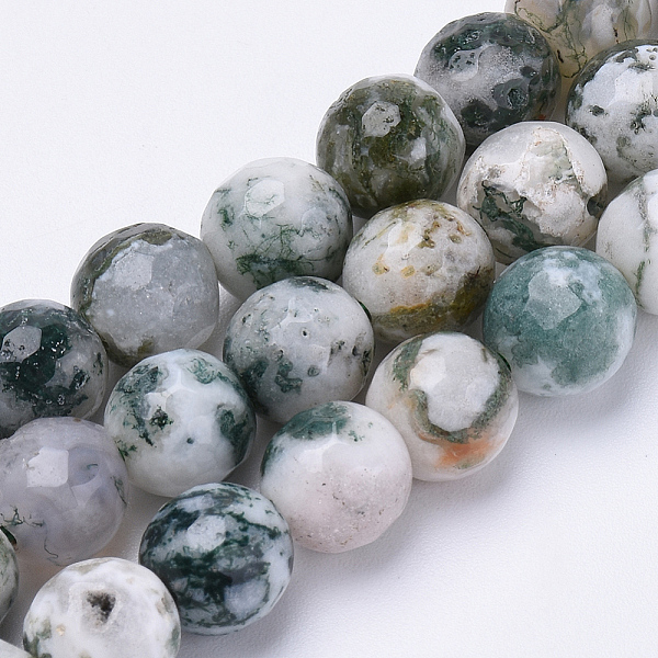 PandaHall Natural Tree Agate Beads Strands, Faceted, Round, 10mm, Hole: 1.2mm, about 37pcs/strand, 15.3 inch Tree Agate Round
PandaHall Natural Tree Agate Beads Strands, Faceted, Round, 10mm, Hole: 1.2mm, about 37pcs/strand, 15.3 inch Tree Agate Round