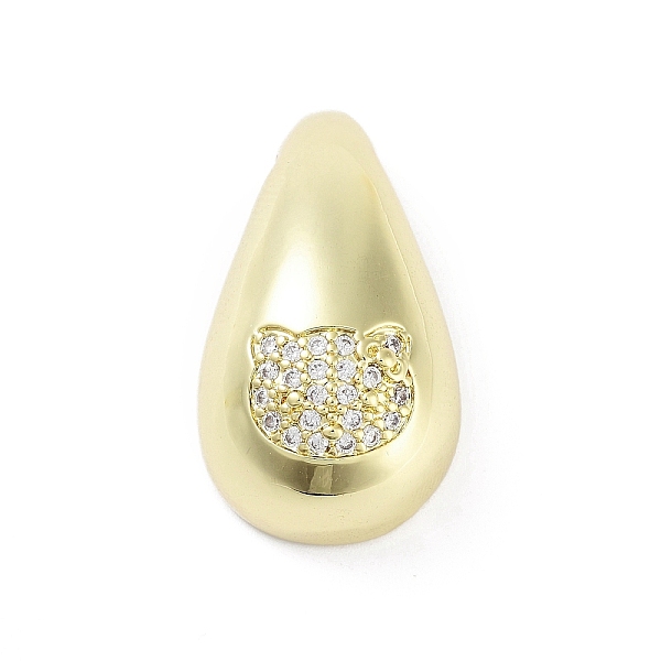 PandaHall Rack Plating Brass Micro Pave Clear Cubic Zirconia Pendants, Long-Lasting Plated, Lead Free & Cadmium Free, Teardrop, Bear...
PandaHall Rack Plating Brass Micro Pave Clear Cubic Zirconia Pendants, Long-Lasting Plated, Lead Free & Cadmium Free, Teardrop, Bear...