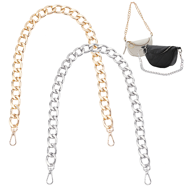 PandaHall 2pcs Aluminum Alloy Bag Chain, 2 Colors 26.2 Inch Bag Replacement Straps Metal Purse Bag Handle Shoulder Replacement Purse...
PandaHall 2pcs Aluminum Alloy Bag Chain, 2 Colors 26.2 Inch Bag Replacement Straps Metal Purse Bag Handle Shoulder Replacement Purse...