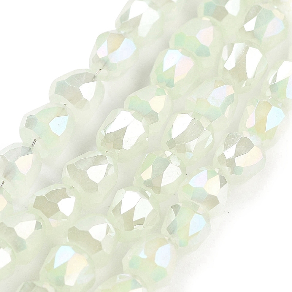 PandaHall Electroplate Glass Beads Strands, Faceted, Bell, Honeydew, 4x3.5~4mm, Hole: 1mm, about 98pcs/strand, 13.70''(34.8cm) Glass Bell..., Green
PandaHall Electroplate Glass Beads Strands, Faceted, Bell, Honeydew, 4x3.5~4mm, Hole: 1mm, about 98pcs/strand, 13.70''(34.8cm) Glass Bell..., Green