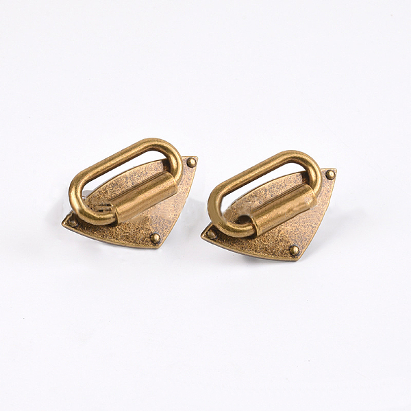 PandaHall Alloy Purse Chain Connector Ring, with Iron Shims, Bag Replacement Accessorieas, Triangle, Antique Bronze, 2.6x5.1cm, Inner...
PandaHall Alloy Purse Chain Connector Ring, with Iron Shims, Bag Replacement Accessorieas, Triangle, Antique Bronze, 2.6x5.1cm, Inner...