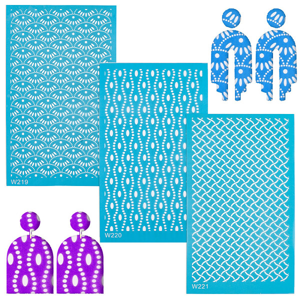 PandaHall Nylon Impression Mat Mold, Rectangle, Ceramic & Clay Tools, Wave Pattern, 14.8x9x0.002cm, 3pcs/set Nylon Others
PandaHall Nylon Impression Mat Mold, Rectangle, Ceramic & Clay Tools, Wave Pattern, 14.8x9x0.002cm, 3pcs/set Nylon Others