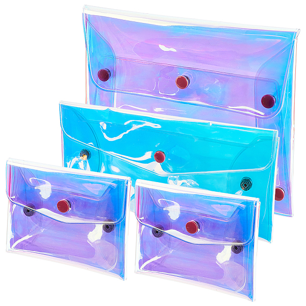 PandaHall OLYCRAFT 4Pcs Holographic Makeup Bags 3Sizes Clear Iridescent Pouch Portable Cosmetic Bag with Iron Nails & Snap Button Waterproof..., White
PandaHall OLYCRAFT 4Pcs Holographic Makeup Bags 3Sizes Clear Iridescent Pouch Portable Cosmetic Bag with Iron Nails & Snap Button Waterproof..., White