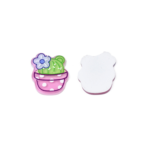 PandaHall Printed Acrylic Cabochons, Cactus, Pearl Pink, 21.5x18x2mm Acrylic Cactus
PandaHall Printed Acrylic Cabochons, Cactus, Pearl Pink, 21.5x18x2mm Acrylic Cactus