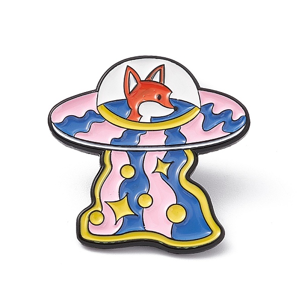 PandaHall Space Theme Cute Animal Aolly Brooch for Backpack Clothes, Fox Pattern, 30.5x30.5x1.8mm, Pin: 1.2mm Alloy Fox
PandaHall Space Theme Cute Animal Aolly Brooch for Backpack Clothes, Fox Pattern, 30.5x30.5x1.8mm, Pin: 1.2mm Alloy Fox