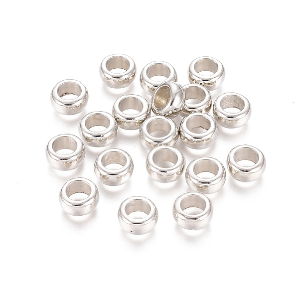 PandaHall CCB Plastic Beads, Nickel Color, 8.5mm in diameter, 4.5mm thick, hole: 5.5mm Plastic Rondelle
PandaHall CCB Plastic Beads, Nickel Color, 8.5mm in diameter, 4.5mm thick, hole: 5.5mm Plastic Rondelle