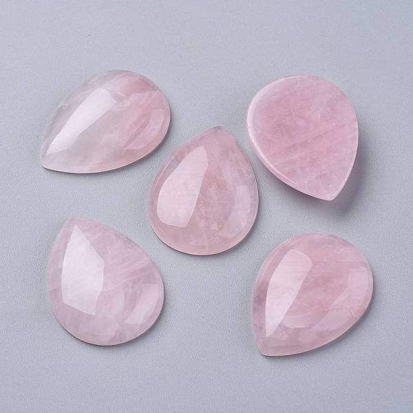 PandaHall Natural Rose Quartz Cabochons, Teardrop, 40x30x8mm Rose Quartz Teardrop
PandaHall Natural Rose Quartz Cabochons, Teardrop, 40x30x8mm Rose Quartz Teardrop