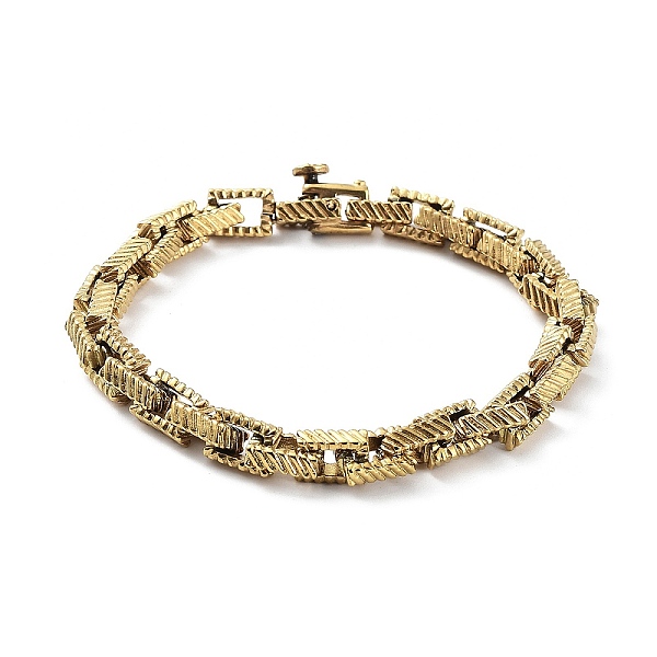 PandaHall Ion Plating(IP) 304 Stainless Steel Striped Rectangle Link Chains Bracelets for Men & Women, Golden, 8-3/8 inch(21.4cm) 304...
PandaHall Ion Plating(IP) 304 Stainless Steel Striped Rectangle Link Chains Bracelets for Men & Women, Golden, 8-3/8 inch(21.4cm) 304...