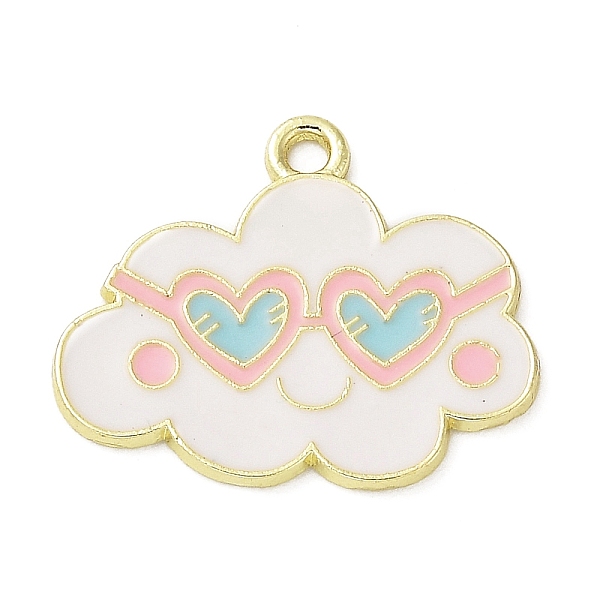 PandaHall Alloy Enamel Pendants, Golden, Cloud, 21x25.5x1.2mm, Hole: 2mm Alloy+Enamel Cloud
PandaHall Alloy Enamel Pendants, Golden, Cloud, 21x25.5x1.2mm, Hole: 2mm Alloy+Enamel Cloud