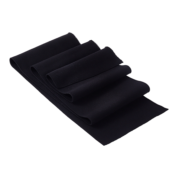 PandaHall Polyester Strechy Kintted Rib Fabric, for Clothing Accessories, Black, 100x15x0.15~0.2cm Polyester Black
PandaHall Polyester Strechy Kintted Rib Fabric, for Clothing Accessories, Black, 100x15x0.15~0.2cm Polyester Black
