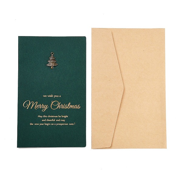 PandaHall Rectangle Paper Greeting Card, with Envelope, Christmas Day Invitation Card, Christmas Tree, 170x105x3.5mm Paper Christmas Tree
PandaHall Rectangle Paper Greeting Card, with Envelope, Christmas Day Invitation Card, Christmas Tree, 170x105x3.5mm Paper Christmas Tree