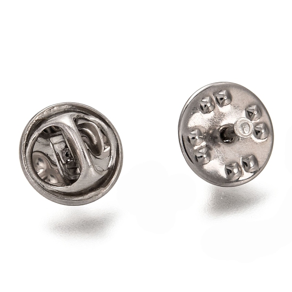 PandaHall 304 Stainless Steel Lapel Pin Backs, Tie Tack Pin, Brooch Findings, Stainless Steel Color, 11.5x5.5mm, Hole: 1.2mm 304 Stainless...
PandaHall 304 Stainless Steel Lapel Pin Backs, Tie Tack Pin, Brooch Findings, Stainless Steel Color, 11.5x5.5mm, Hole: 1.2mm 304 Stainless...