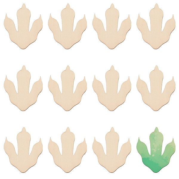 PandaHall OLYCRAFT 12Pcs Wooden Dinosaur Foot Prints 3.5x3x0.3inch Unfinished Blank Wood Cutouts Slices Natural Claw Shape Unfinished Wood..., Brown
PandaHall OLYCRAFT 12Pcs Wooden Dinosaur Foot Prints 3.5x3x0.3inch Unfinished Blank Wood Cutouts Slices Natural Claw Shape Unfinished Wood..., Brown