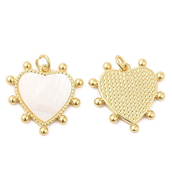 PandaHall Rack Plating Brass Pendants with Shell, Heart Charms, Long-Lasting Plated, Lead Free & Cadmium Free, Real 18K Gold Plated...
PandaHall Rack Plating Brass Pendants with Shell, Heart Charms, Long-Lasting Plated, Lead Free & Cadmium Free, Real 18K Gold Plated...