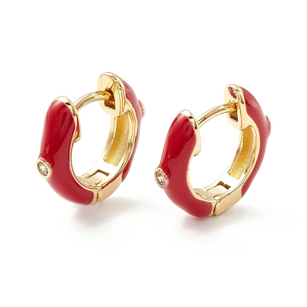 PandaHall Clear Cubic Zirconia Chunky Hinged Hoop Earrings with Enamel, Brass Jewelry for Women, Cadmium Free & Nickel Free & Lead Free..., Red
PandaHall Clear Cubic Zirconia Chunky Hinged Hoop Earrings with Enamel, Brass Jewelry for Women, Cadmium Free & Nickel Free & Lead Free..., Red