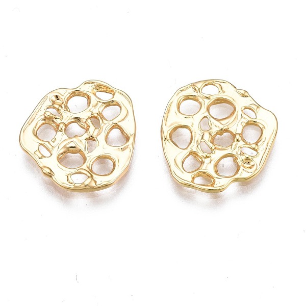 PandaHall Brass Filigree Joiners, Nickel Free, Lotus Root, Golden, 14.5x13.5x1mm, Hole: 1~2mm Brass Vegetables
PandaHall Brass Filigree Joiners, Nickel Free, Lotus Root, Golden, 14.5x13.5x1mm, Hole: 1~2mm Brass Vegetables