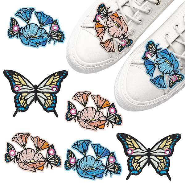 PandaHall AHANDMAKER 6Pcs Embroidered Patch Flower & Butterfly Sew On/Iron On Applique Patch Decorative Patch for DIY Craft Party Dress..., Multicolor
PandaHall AHANDMAKER 6Pcs Embroidered Patch Flower & Butterfly Sew On/Iron On Applique Patch Decorative Patch for DIY Craft Party Dress..., Multicolor