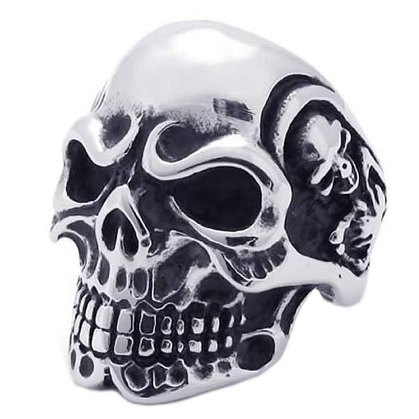 PandaHall Titanium Steel Finger Rings, Skull, Antique Silver, US Size 10(19.8mm) Titanium Steel Skull
PandaHall Titanium Steel Finger Rings, Skull, Antique Silver, US Size 10(19.8mm) Titanium Steel Skull