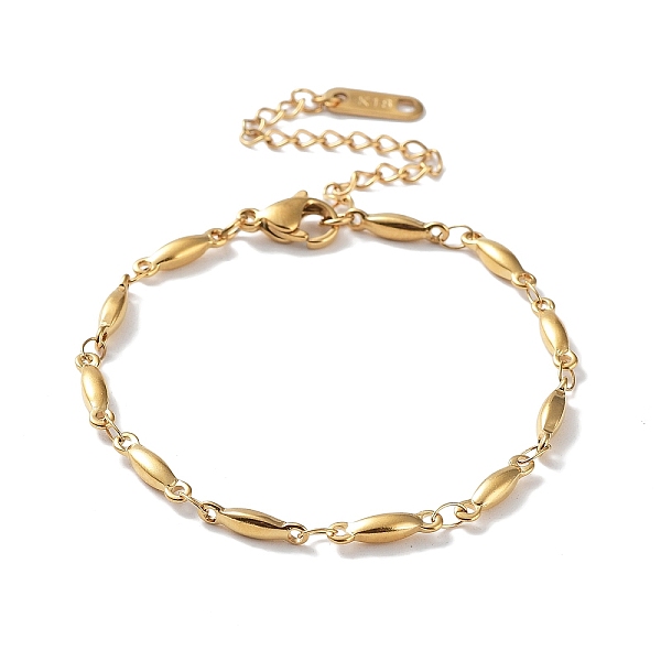 PandaHall 316 Surgical Stainless Steel Oval Link Chain Bracelet, Golden, 6-1/8 inch(15.5cm) 316 Surgical Stainless Steel Oval
PandaHall 316 Surgical Stainless Steel Oval Link Chain Bracelet, Golden, 6-1/8 inch(15.5cm) 316 Surgical Stainless Steel Oval