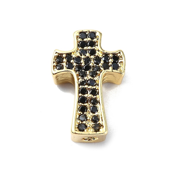PandaHall Rack Plating Brass Micro Pave Cubic Zirconia Beads, Long-Lasting Plated, Lead Free & Cadmium Free, Cross, Black, Real 18K Gold...
PandaHall Rack Plating Brass Micro Pave Cubic Zirconia Beads, Long-Lasting Plated, Lead Free & Cadmium Free, Cross, Black, Real 18K Gold...