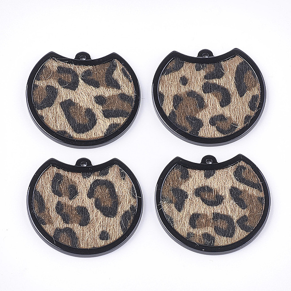 PandaHall Cellulose Acetate(Resin) Pendants, Leopard Print, with Faux Horsehair Fabric, Camel, 34x37x3mm, Hole: 1.6mm Cellulose Acetate..., Brown
PandaHall Cellulose Acetate(Resin) Pendants, Leopard Print, with Faux Horsehair Fabric, Camel, 34x37x3mm, Hole: 1.6mm Cellulose Acetate..., Brown