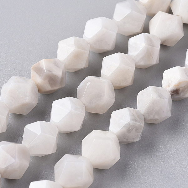 PandaHall Natural Crazy Agate Beads Strands, Star Cut Round Beads, Faceted, 10mm, Hole: 1.2mm, about 37pcs/strand, 15.35 inch(39cm) Crazy...
PandaHall Natural Crazy Agate Beads Strands, Star Cut Round Beads, Faceted, 10mm, Hole: 1.2mm, about 37pcs/strand, 15.35 inch(39cm) Crazy...