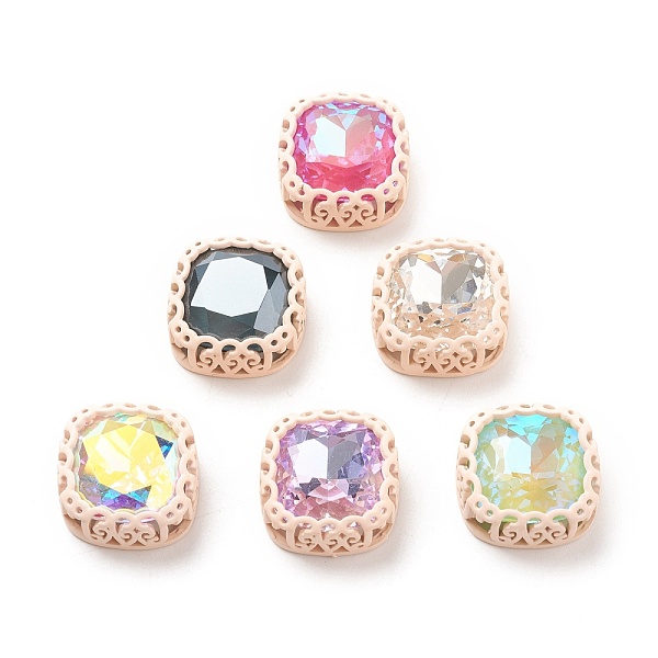 PandaHall Sew on Rhinestone, Glass Rhinestone, with Brass Findings, Garments Accessories, Square, Mixed Color, Bisque, 21.5x21x10mm, Hole..., Orange
PandaHall Sew on Rhinestone, Glass Rhinestone, with Brass Findings, Garments Accessories, Square, Mixed Color, Bisque, 21.5x21x10mm, Hole..., Orange