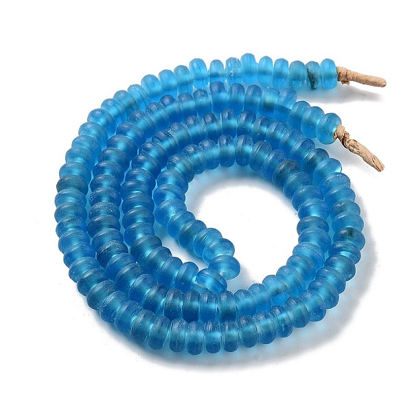PandaHall Handmade Nepalese Lampwork Beads, Frosted, Rondelle, Dodger Blue, 9~9.5x4.5~5mm, Hole: 1.8mm, about 133pcs/strand, 25.20''(64cm)...
PandaHall Handmade Nepalese Lampwork Beads, Frosted, Rondelle, Dodger Blue, 9~9.5x4.5~5mm, Hole: 1.8mm, about 133pcs/strand, 25.20''(64cm)...