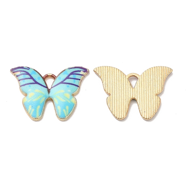 PandaHall Alloy Enamel Pendants, Long-Lasting Plated, Cadmium Free & Nickel Free & Lead Free, Golden, Butterfly Charm, Pale Turquoise...
PandaHall Alloy Enamel Pendants, Long-Lasting Plated, Cadmium Free & Nickel Free & Lead Free, Golden, Butterfly Charm, Pale Turquoise...