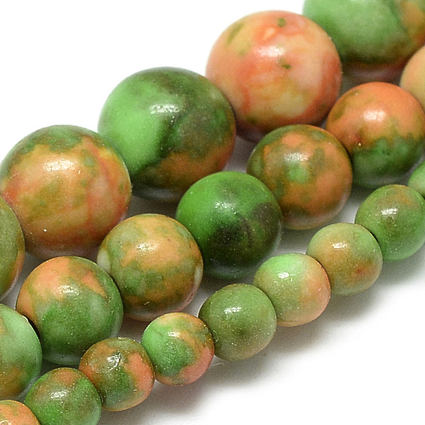 PandaHall Synthetic Ocean White Jade Beads Strands, Dyed, Round, Coral, 6~7mm, Hole: 1mm, about 65pcs/strand, 16.3 inch Ocean White Jade..., Red
PandaHall Synthetic Ocean White Jade Beads Strands, Dyed, Round, Coral, 6~7mm, Hole: 1mm, about 65pcs/strand, 16.3 inch Ocean White Jade..., Red