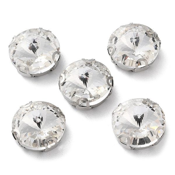 PandaHall Flat Round Sew on Rhinestone, Multi-strand Links, Glass Rhinestone, with Stainless Steel Prong Settings, Garments Accessories..., Clear
PandaHall Flat Round Sew on Rhinestone, Multi-strand Links, Glass Rhinestone, with Stainless Steel Prong Settings, Garments Accessories..., Clear