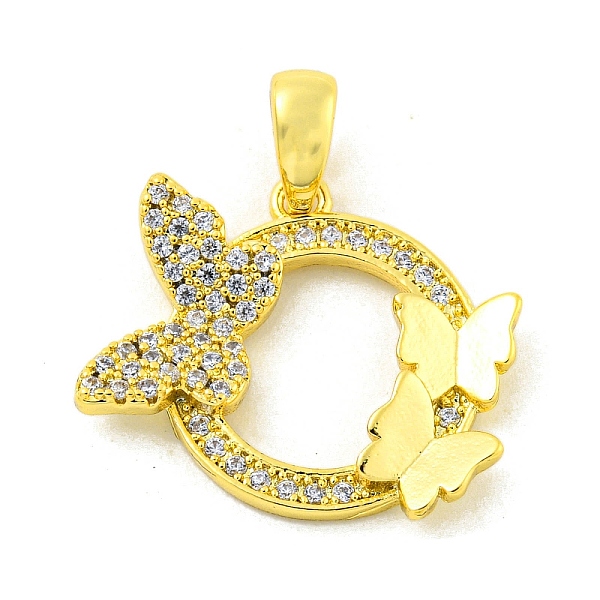 PandaHall Brass Micro Pave Clear Cubic Zirconia Pendants, Real 18K Gold Plated, Ring, 18x20.5x3mm, Hole: 5x3mm Brass+Cubic Zirconia Ring...
PandaHall Brass Micro Pave Clear Cubic Zirconia Pendants, Real 18K Gold Plated, Ring, 18x20.5x3mm, Hole: 5x3mm Brass+Cubic Zirconia Ring...