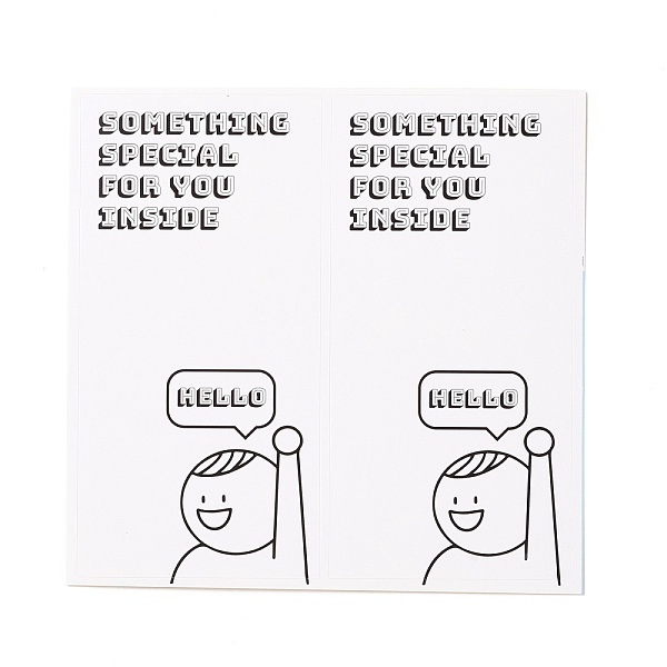 PandaHall Rectangle Present Stickers, Adhesive Label Stickers, for Gift Decoration, Human Pattern, 107x104x0.1mm, 50pcs/bag Paper Human
PandaHall Rectangle Present Stickers, Adhesive Label Stickers, for Gift Decoration, Human Pattern, 107x104x0.1mm, 50pcs/bag Paper Human