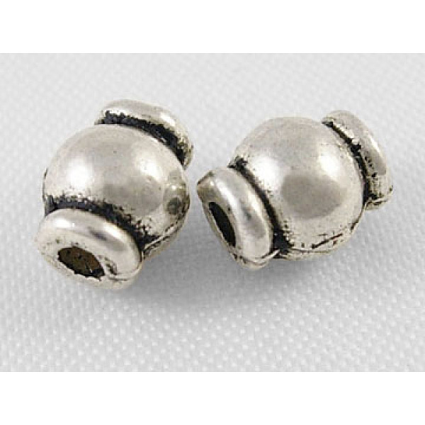 PandaHall Tibetan Style Alloy Beads, Lead Free & Cadmium Free & Nickel Free, Antique Silver, 6.5x5mm, Hole: 2mm Alloy Others
PandaHall Tibetan Style Alloy Beads, Lead Free & Cadmium Free & Nickel Free, Antique Silver, 6.5x5mm, Hole: 2mm Alloy Others