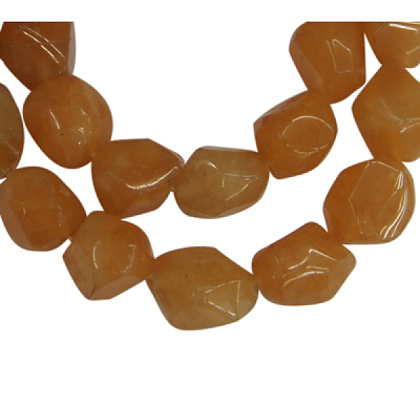 PandaHall Gemstone Beads Strands, Natural Red Aventurine, Faceted, Nuggets, about 8mm wide, 10mm long, hole: 1mm, 47 pcs/strand, 15.5 inch..., Brown
PandaHall Gemstone Beads Strands, Natural Red Aventurine, Faceted, Nuggets, about 8mm wide, 10mm long, hole: 1mm, 47 pcs/strand, 15.5 inch..., Brown