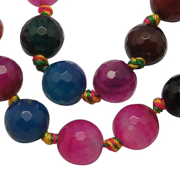 PandaHall Natural Agate Beads Strands, Dyed, Round, Mixed Color, 14mm Natural Agate Round Multicolor
PandaHall Natural Agate Beads Strands, Dyed, Round, Mixed Color, 14mm Natural Agate Round Multicolor