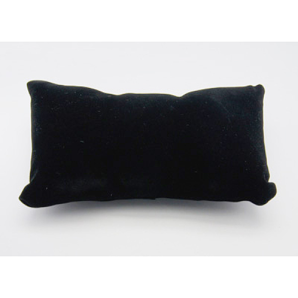 PandaHall Velvet Pillow Jewelry Bracelet Watch Display, Black, Size: about 18cm long, 10cm wide, 6cm thick Velvet Black
PandaHall Velvet Pillow Jewelry Bracelet Watch Display, Black, Size: about 18cm long, 10cm wide, 6cm thick Velvet Black