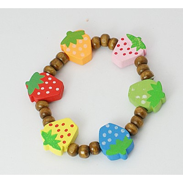 PandaHall Kids Wood Bracelets, Lovely Beaded Bracelets, Stretchy, Children's Day Gift, Lead Free, Coffee, 45mm Wood Brown
PandaHall Kids Wood Bracelets, Lovely Beaded Bracelets, Stretchy, Children's Day Gift, Lead Free, Coffee, 45mm Wood Brown