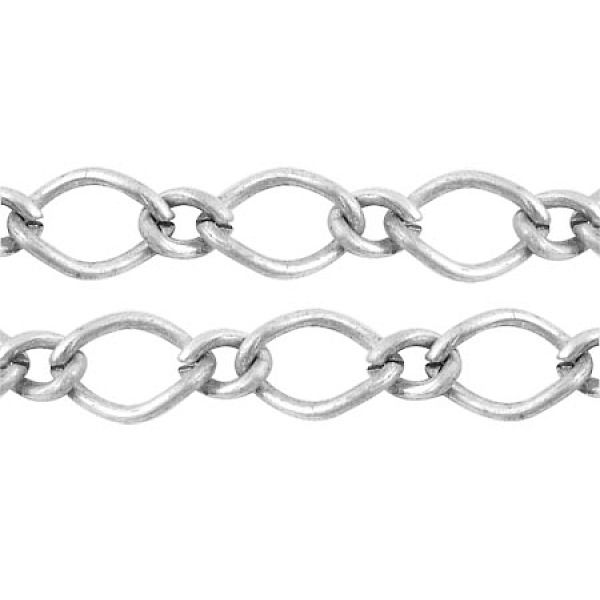 PandaHall Iron Handmade Chains Figaro Chains Mother-Son Chains, Unwelded, Platinum Color, with Spool, Mother link: 7x10mm, Son link: 4x6mm...
PandaHall Iron Handmade Chains Figaro Chains Mother-Son Chains, Unwelded, Platinum Color, with Spool, Mother link: 7x10mm, Son link: 4x6mm...