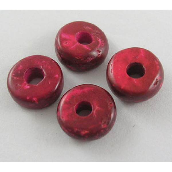 PandaHall Coconut Beads, Donut, Red, 9mm, Hole: 2.5mm, about 2200pcs/500g Coconut Donut Red
PandaHall Coconut Beads, Donut, Red, 9mm, Hole: 2.5mm, about 2200pcs/500g Coconut Donut Red