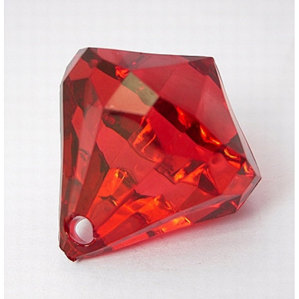 PandaHall Transparent Acrylic Pendants, Faceted, Cone, Red, Size: about 28mm wide, 31mm long, hole: 3mm, about 52pcs/500g Acrylic Cone Red
PandaHall Transparent Acrylic Pendants, Faceted, Cone, Red, Size: about 28mm wide, 31mm long, hole: 3mm, about 52pcs/500g Acrylic Cone Red