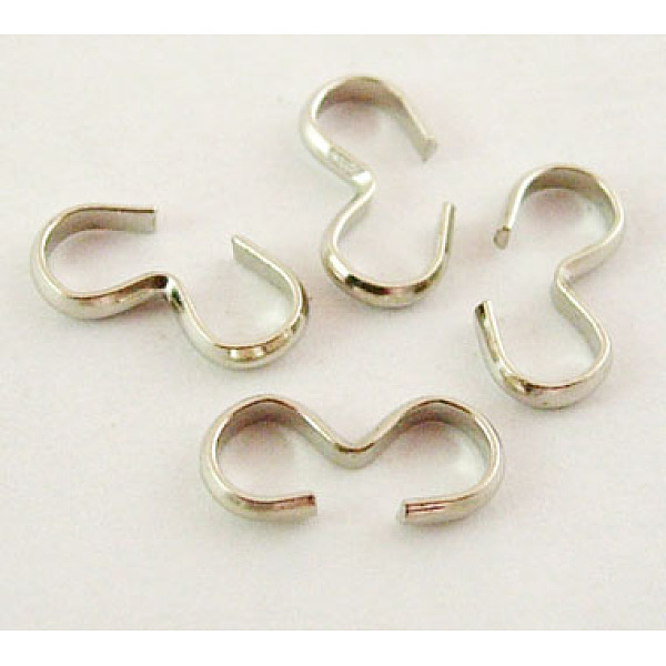 PandaHall Iron Quick Link Connectors, Chain Findings, Cadmium Free & Lead Free, Number 3 Shaped Clasps Clasps, Platinum, 14x7mm, Hole...
PandaHall Iron Quick Link Connectors, Chain Findings, Cadmium Free & Lead Free, Number 3 Shaped Clasps Clasps, Platinum, 14x7mm, Hole...