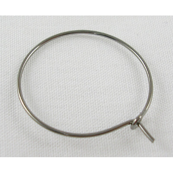 PandaHall Brass Wine Glass Charm Rings, Hoop Earrings Findings, Gunmetal, 25x0.8mm, 20 Gauge Brass
PandaHall Brass Wine Glass Charm Rings, Hoop Earrings Findings, Gunmetal, 25x0.8mm, 20 Gauge Brass