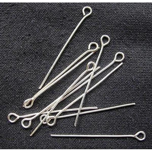 PandaHall Brass Eye Pin, Cadmium Free & Lead Free, Silver Color Plated, about 1.8cm long, 0.7mm thick, hole: about 2mm, about 16000pcs/1000g...
PandaHall Brass Eye Pin, Cadmium Free & Lead Free, Silver Color Plated, about 1.8cm long, 0.7mm thick, hole: about 2mm, about 16000pcs/1000g...